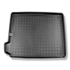 Tapis de coffre adapté pour Citroen C4 Grand Spacetourer Monospace (09.2013-06.2022) - bac de coffre - protection de coffre voiture - 7 places; 3me rangée abaissée