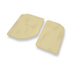 Tapis de Sol Velours adapté pour Dodge Durango II (2004-2009) - Premium tapis de voiture - beige