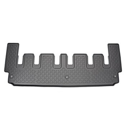 Tapis de sol en TPE adapté pour Ford Tourneo Custom Van (01.2013-2023) - Boîte de vitesse manuelle et automatique; 3ème rangée - tapis de voiture - noir