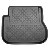 Tapis de sol en TPE adapté pour Volkswagen Caddy Maxi Cargo Van (2004-10.2020) - 5 sièges; sans la troisième rangée de sièges - tapis de voiture - noir