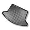 Tapis de coffre adapté pour Mazda CX-5 KF SUV (07.2017-....) - bac de coffre - protection de coffre voiture - coffre inférieur; plancher amovible en la position la plus basse ou sans plancher amovible du coffre
