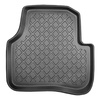 Tapis de sol en TPE adapté pour Volkswagen Passat B6, B7 Berline (12.2015-10.2022) - tapis de voiture - noir