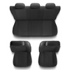 Housses de siège adaptées pour Hyundai i40 (2011-2019) - housse siege voiture universelles - couverture siege - UNE-3