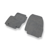 Tapis de Sol Velours adapté pour Ford Mondeo IV Hayon, Break, Berline (2007-2014) - Premium tapis de voiture - gris