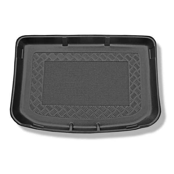 Tapis de coffre adapté pour Audi A1 8X Hayon, Sportback (09.2010-05.2018) - bac de coffre - protection de coffre voiture - coffre supérieur