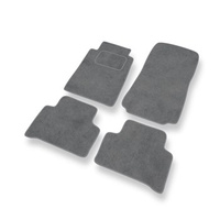 Tapis de Sol Velours adapté pour Mercedes-Benz Classe C W202 (1993-2000) - Premium tapis de voiture - gris