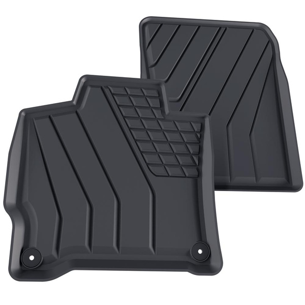 Tapis de sol en TPE adapté pour Opel Astra L Plug-In Hybrid Sports Tourer (2021-....) - tapis de voiture - noir