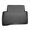 Tapis de sol en TPE adapté pour Mercedes-Benz Classe E W212 Berline (12.2015-10.2022) - tapis de voiture - noir