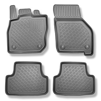 Tapis de sol en TPE adapté pour Volkswagen Golf VIII mHEV Hayon (11.2020-....) -