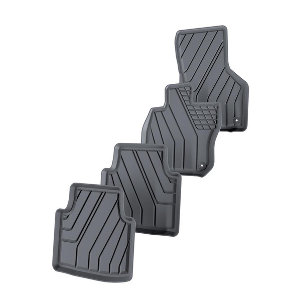 Tapis de sol en TPE adapté pour Volkswagen Passat B9 SW (2023-....) - tapis de voiture - noir