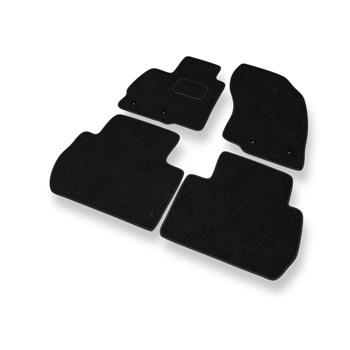 Tapis de Sol Feutres adapté pour Mitsubishi Outlander III (2012-2021) - tapis de voiture - noir