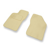 Tapis de Sol Velours adapté pour Alfa Romeo 155 Berline (1992-1998) - Premium tapis de voiture - beige
