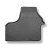 Kit tapis de coffre et tapis de voiture TPE PREMIUM pour: Opel Vivaro B Van (09.2014-02.2019) - version pour le transport de passagers (break / tour); derriere 3e rangée de sieges; version longue (Long); sièges non coulissants, montés sur crochets