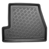 Tapis de sol en TPE adapté pour Ford Focus III Berline (05.2011-08.2018) - tapis de voiture - noir