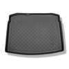 Tapis de coffre adapté pour Volkswagen Golf V 1K Comfortline Hayon (10.2003-2008) - bac de coffre - protection de coffre voiture - avec roue de secours à usage temporaire ou kit de réparation