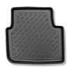 Tapis de sol en TPE adapté pour Skoda Kamiq Crossover (09.2019-....) - tapis de voiture - noir