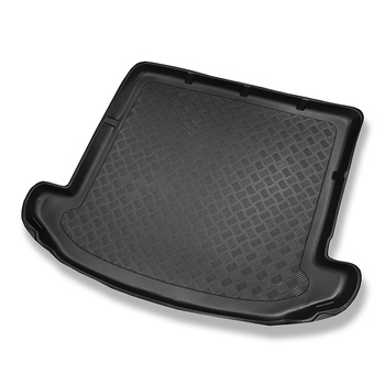 Tapis de coffre adapté pour Kia Sorento II SUV (2009-01.2015) - bac de coffre - protection de coffre voiture - 7 places; 3me rangée abaissée