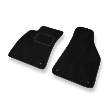 Tapis de Sol Velours adapté pour Audi A4 III B7 (2004-2008) - Premium tapis de voiture - noir