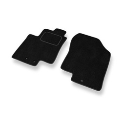 Tapis de Sol Velours adapté pour Hyundai ix20 Monospace (2010-2015) - Premium tapis de voiture - noir