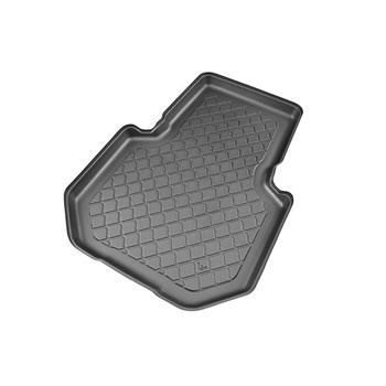 Tapis de coffre adapté pour Tesla Model S Liftback (07.2012-03.2015) - bac de coffre - protection de coffre voiture - coffre avant; entraînement 2 roues