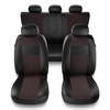 Housses de siège adaptées pour Alfa Romeo 156 I, II (1997-2007) - housse siege voiture universelles - couverture siege - EXL-5