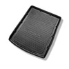 Tapis de coffre adapté pour Audi A6 C7 Avant (09.2011-08.2018) - bac de coffre - protection de coffre voiture - modèles avec système des rails de fixation dans le coffre; aussi pour la version Quattro