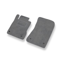 Tapis de Sol Velours adapté pour Mercedes-Benz Classe E W211 (2002-2009) - Premium tapis de voiture - gris