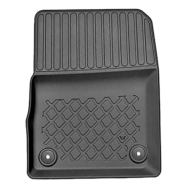 Tapis de sol en TPE adapté pour Jeep Grand Cherokee IV SUV (07.2013-11.2020) - tapis de voiture - noir