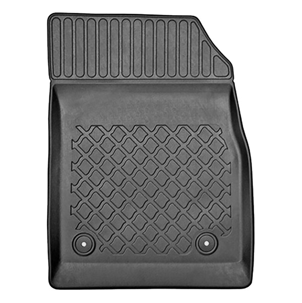 Tapis de sol en TPE adapté pour Opel Astra J Hayon (12.2015-10.2022) - tapis de voiture - noir