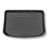 Tapis de coffre adapté pour Audi A1 8X Hayon, Sportback (09.2010-05.2018) - bac de coffre - protection de coffre voiture - coffre supérieur