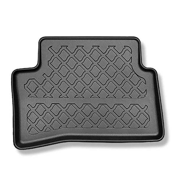 Kit tapis de coffre et tapis de voiture TPE pour: Toyota Corolla XII E210 Hayon (02.2019-....) - coffre supérieur;pour les voitures avec double plancher de coffre;également pour les hybrides