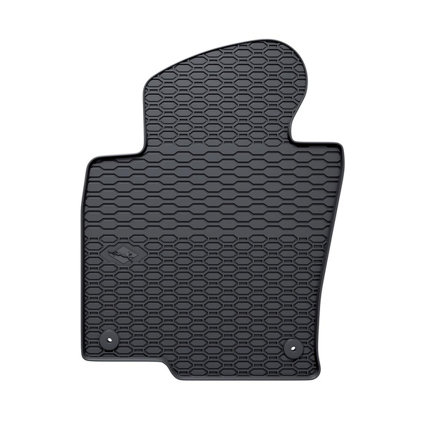 Tapis de sol en caoutchouc adapté pour Volkswagen Passat CC (2008-2011) - tapis de voiture - noir