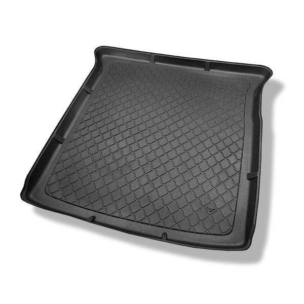 Tapis de coffre adapté pour Seat Alhambra II Van (09.2010-2020) - bac de coffre - protection de coffre voiture - 7 places; 3me rangée abaissée