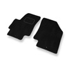 Tapis de Sol Velours adapté pour Hyundai Accent III Berline (2006-2011) - Premium tapis de voiture - noir