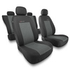 Housses de siège adaptées pour Alfa Romeo 145 (1994-2000) - housse siege voiture universelles - couverture siege - UNE-2