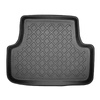 Tapis de sol en TPE adapté pour Seat Leon III Sportstourer (12.2015-10.2022) - tapis de voiture - noir