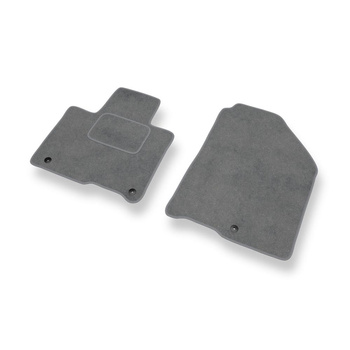Tapis de Sol Velours adapté pour Kia Sorento III (2014-2020) - Premium tapis de voiture - gris