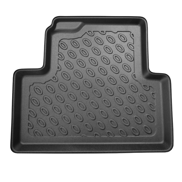Tapis de sol en TPE adapté pour Opel Zafira C Monospace (12.2015-10.2022) - 5 ou 7 sièges; sans la troisième rangée de sièges - tapis de voiture - noir