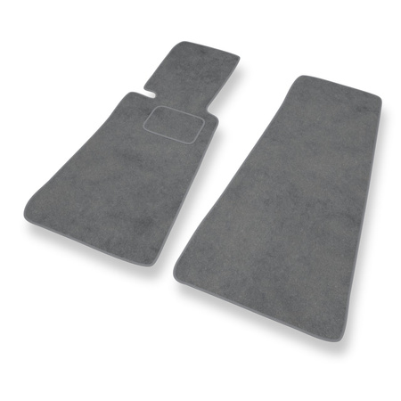 Tapis de Sol Velours adapté pour BMW Z1 (1989-1991) - Premium tapis de voiture - gris