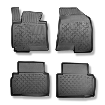 Tapis de sol en TPE adapté pour Kia Sportage III SUV (12.2015-10.2022) - tapis d