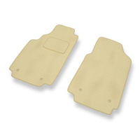 Tapis de Sol Velours adapté pour Audi A6 I C4 (1994-1997) - Premium tapis de voiture - beige