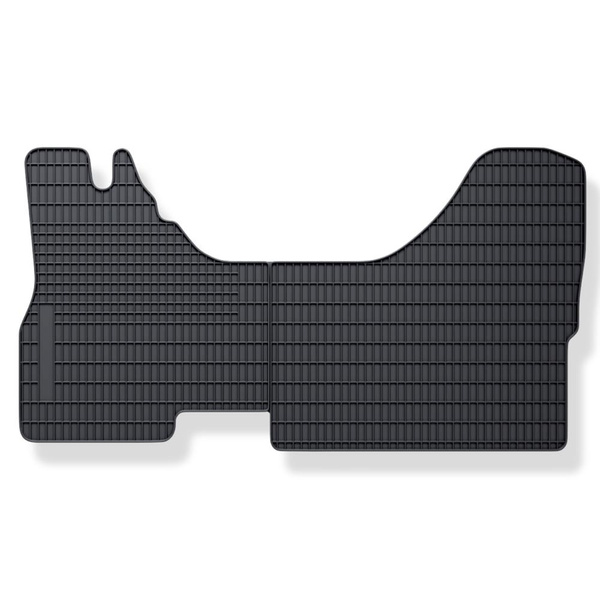 Tapis de sol en caoutchouc adapté pour Iveco Daily III (2000-2006) - tapis de voiture - noir