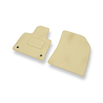 Tapis de Sol Velours adapté pour Citroen C4 Picasso II (2013-2019) - Premium tapis de voiture - beige