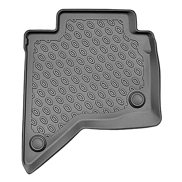 Tapis de sol en TPE adapté pour Isuzu D-Max Pick-Up (01.2021-....) - tapis de voiture - noir