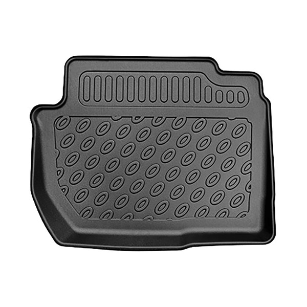 Tapis de sol en TPE adapté pour Mitsubishi Outlander III PHEV Hybrid SUV (2020-2022) - tapis de voiture - noir