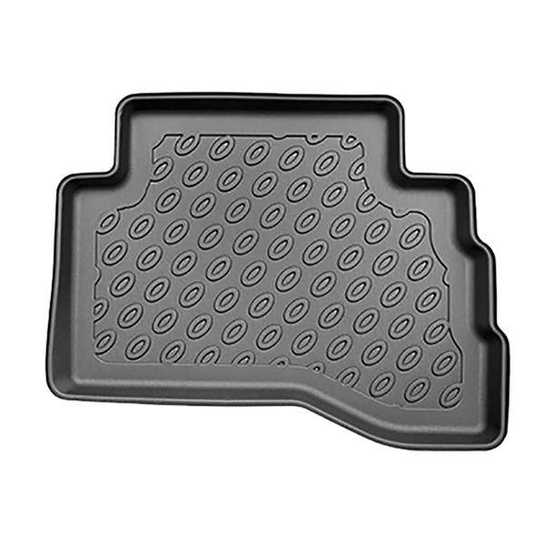 Tapis de sol en TPE adapté pour Hyundai Kona Hybrid SUV (09.2019-....) - pas pour la version électrique - tapis de voiture - noir