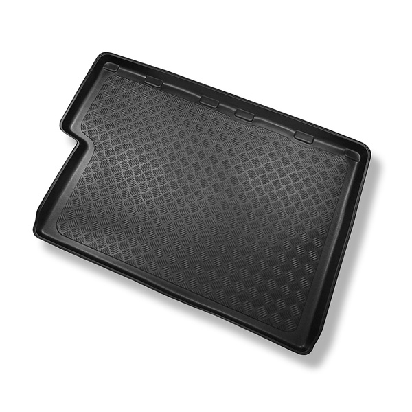 Tapis de coffre adapté pour Ford Tourneo Custom L2 Van (01.2013-2018) - bac de coffre - protection de coffre voiture - derrière troisième rangée de sièges