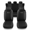 Housses de siège adaptées pour Alfa Romeo MiTo (2008-2018) - housse siege voiture universelles - couverture siege - TG-G