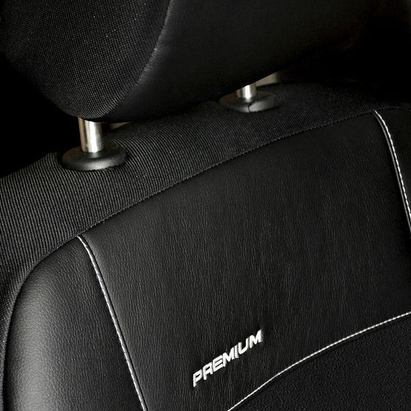 Housses de siège sur mesure adaptées pour Fiat Sedici Crossover (2006-2014) - housse siege voiture - couverture siege - noir