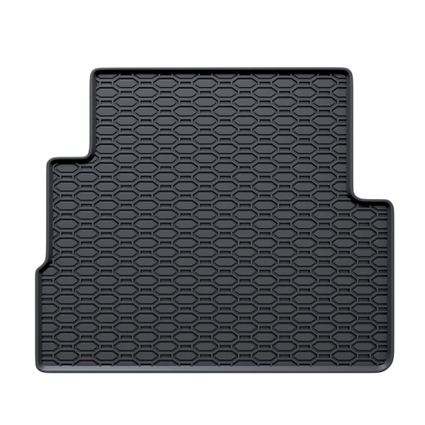 Tapis de sol en caoutchouc adapté pour Ford Kuga II SUV (2012-2019) - tapis de voiture - noir - 4 pcs.